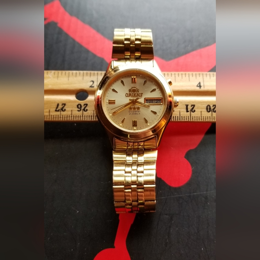 Vintage Orient Automatic 21 Jewels Day/date - Picture 2 of 9